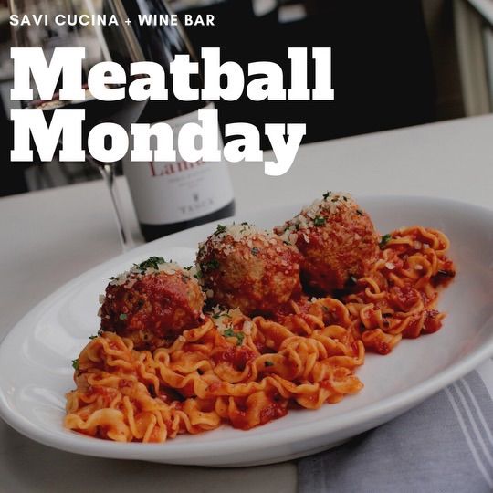 Meatball Monday at SAVI Cucina 