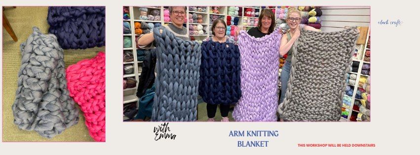 Arm Knitting - Blanket 