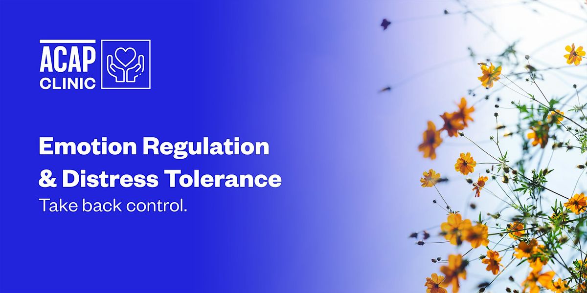 Sydney | Emotion Regulation and Distress Tolerance | 18 +