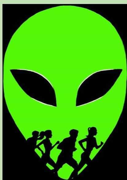 Aliens V's Trail Runners Moonlight Trails