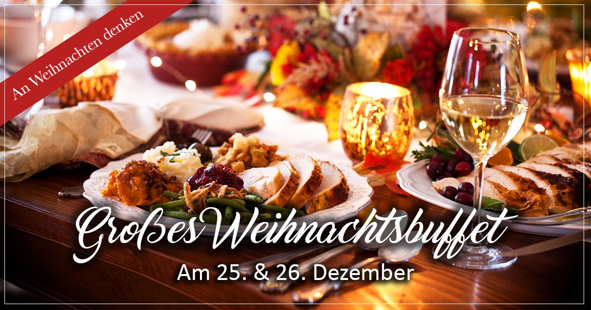 Gro\u00dfes Weihnachtsbuffet - Gastst\u00e4tte Umpferstedt