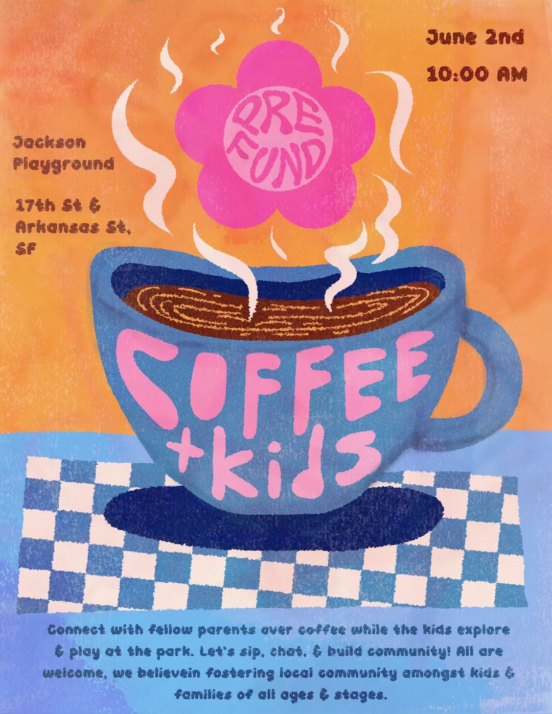 Coffee & Kids with PREFund, FOJP