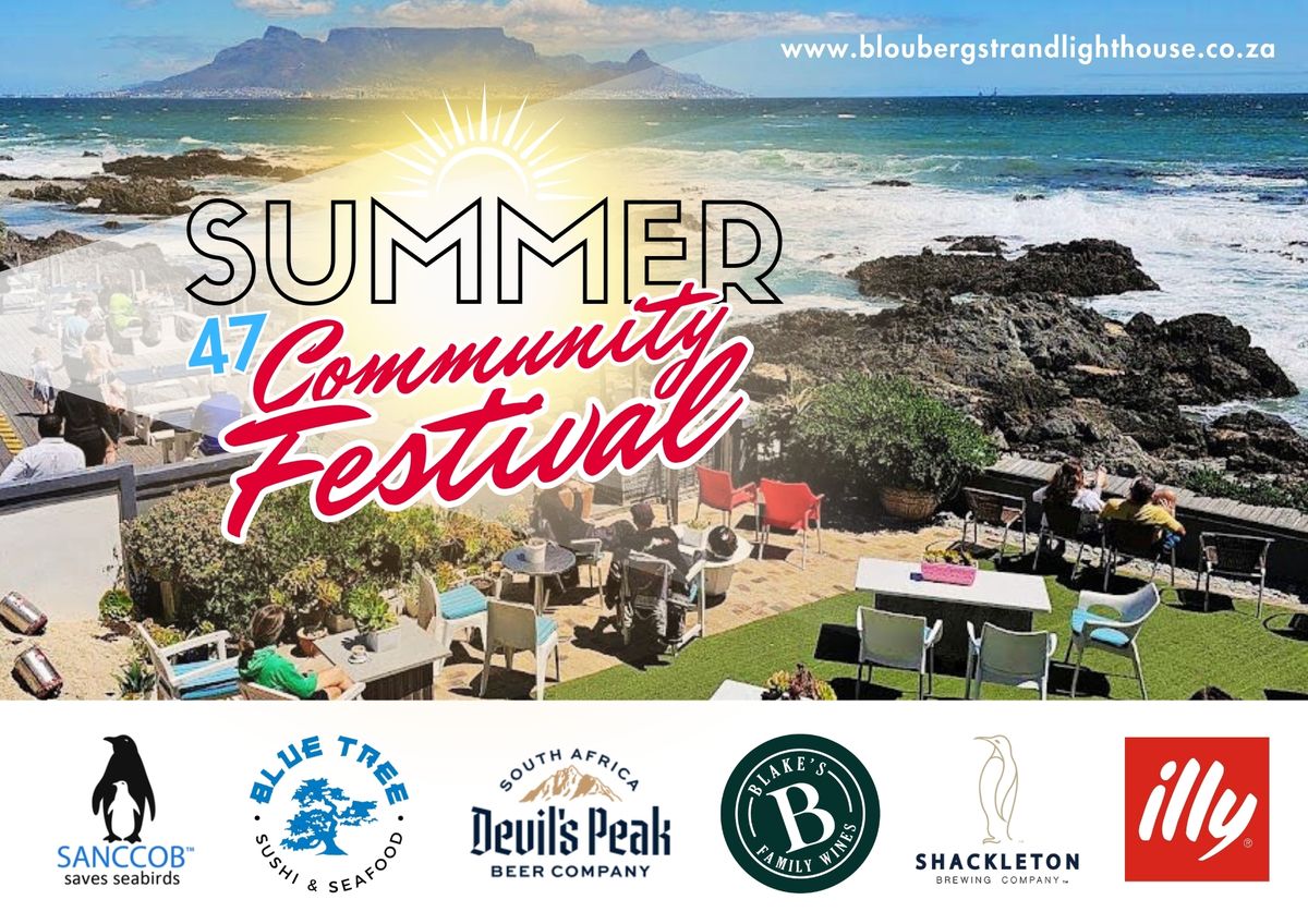 SUMMER 47 Community Festival Bloubergstrand