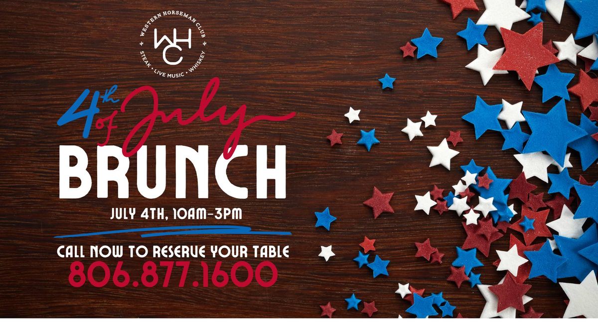 Independence Day Brunch at The Western Horseman Club