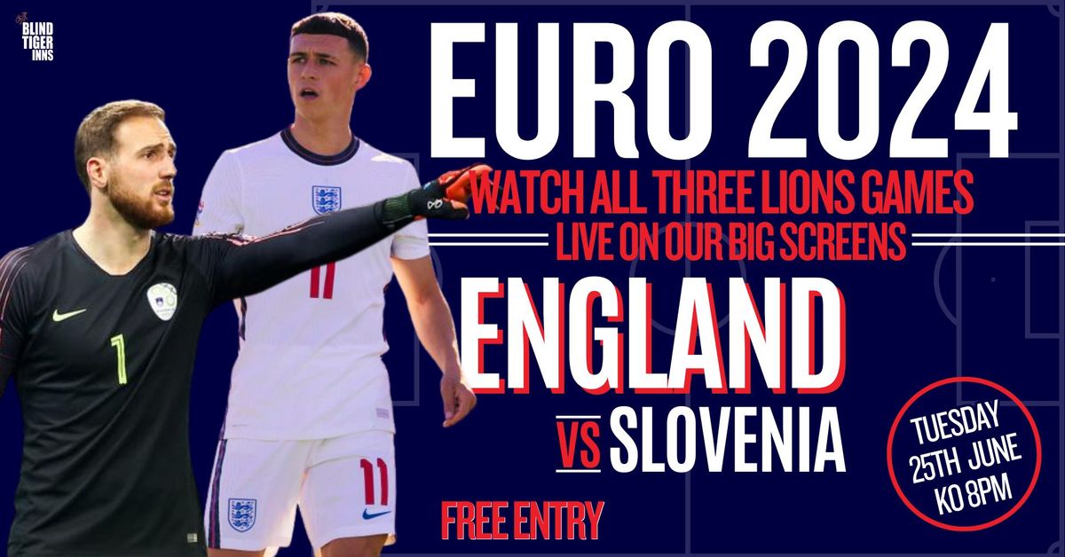 England v Slovenia \u2013 Euro 2024 