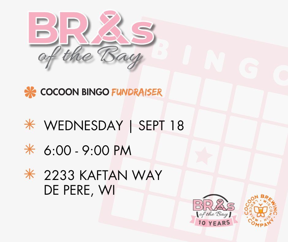 BRAs of the Bay: Cocoon Bingo Fundraiser