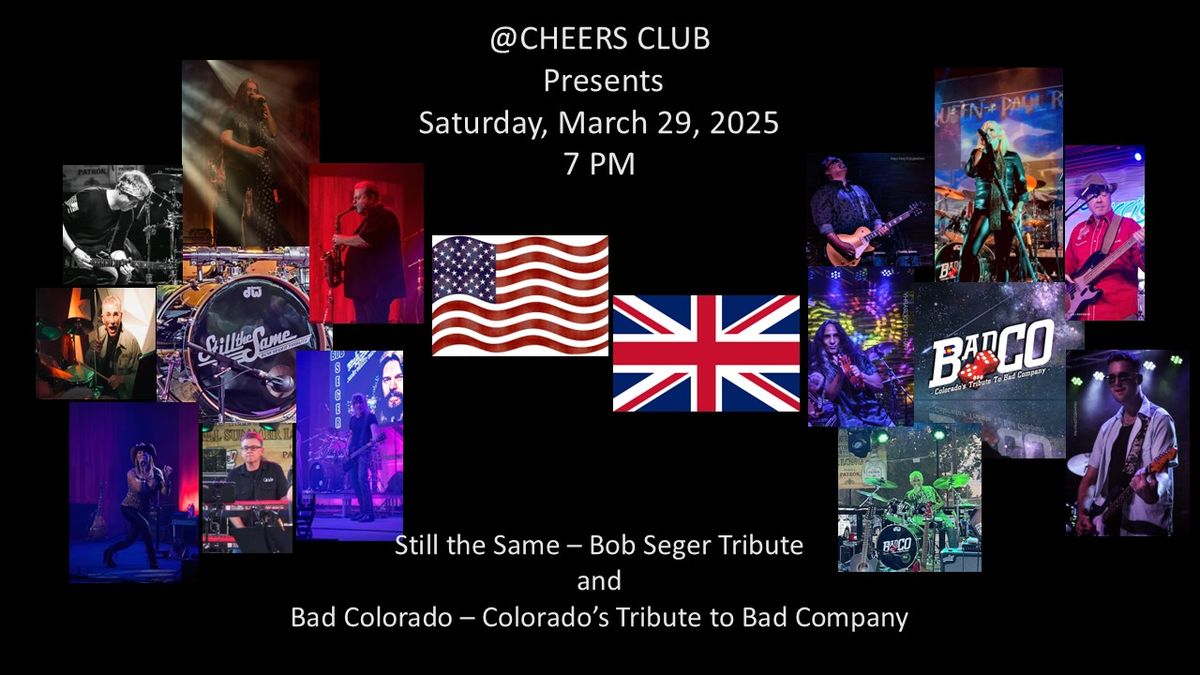 Bad Colorado and Still The Same - A Tribute to Bob Seger, @ Cheers Club, Northglenn