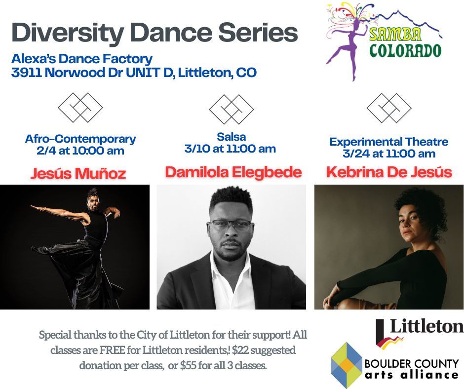 Diversity Dance Series (free for Littleton Residents) open to all