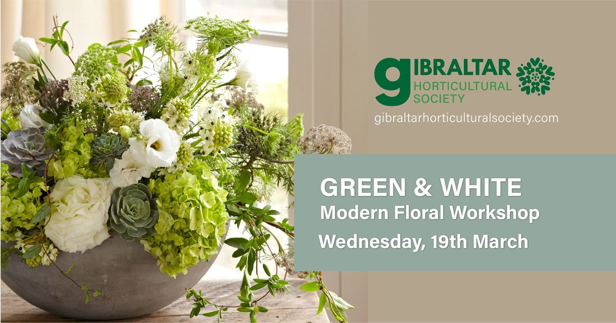 Modern Floral Design Workshop