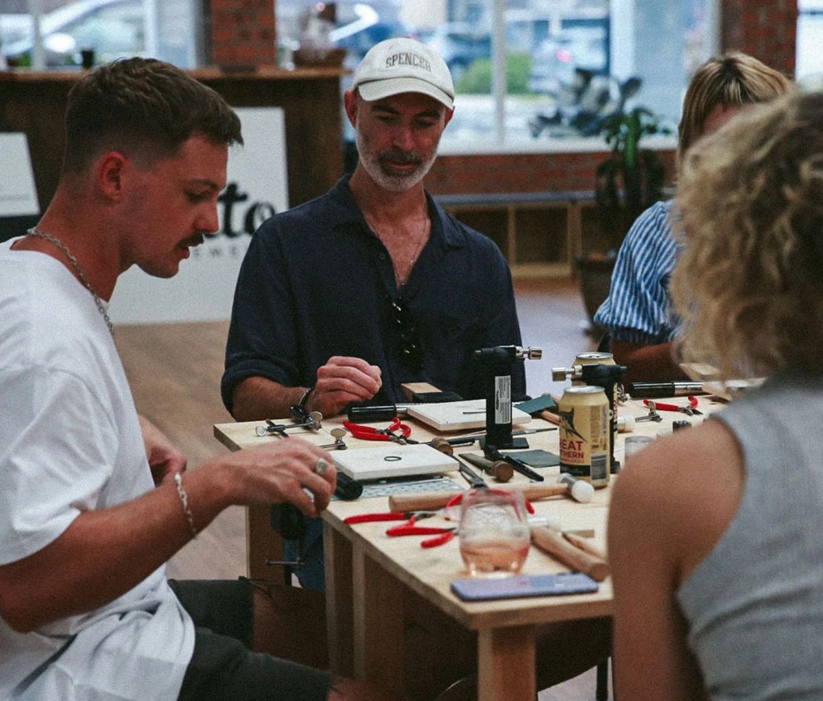 Ring making workshop with Dead Poets