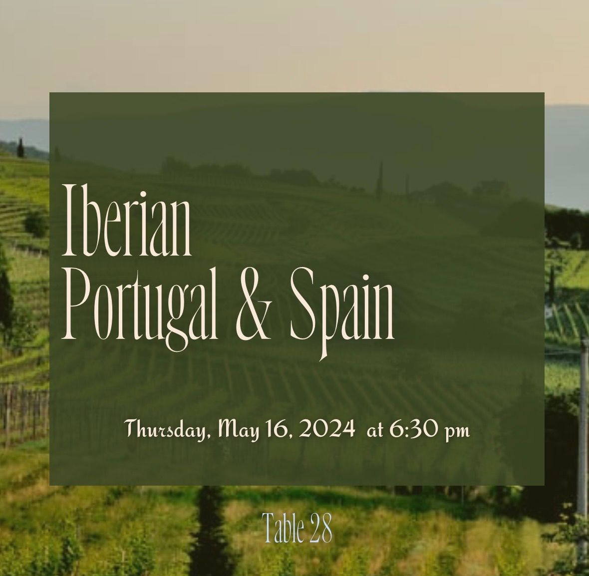 Iberian & Spanish Food & Wine Tasting 
