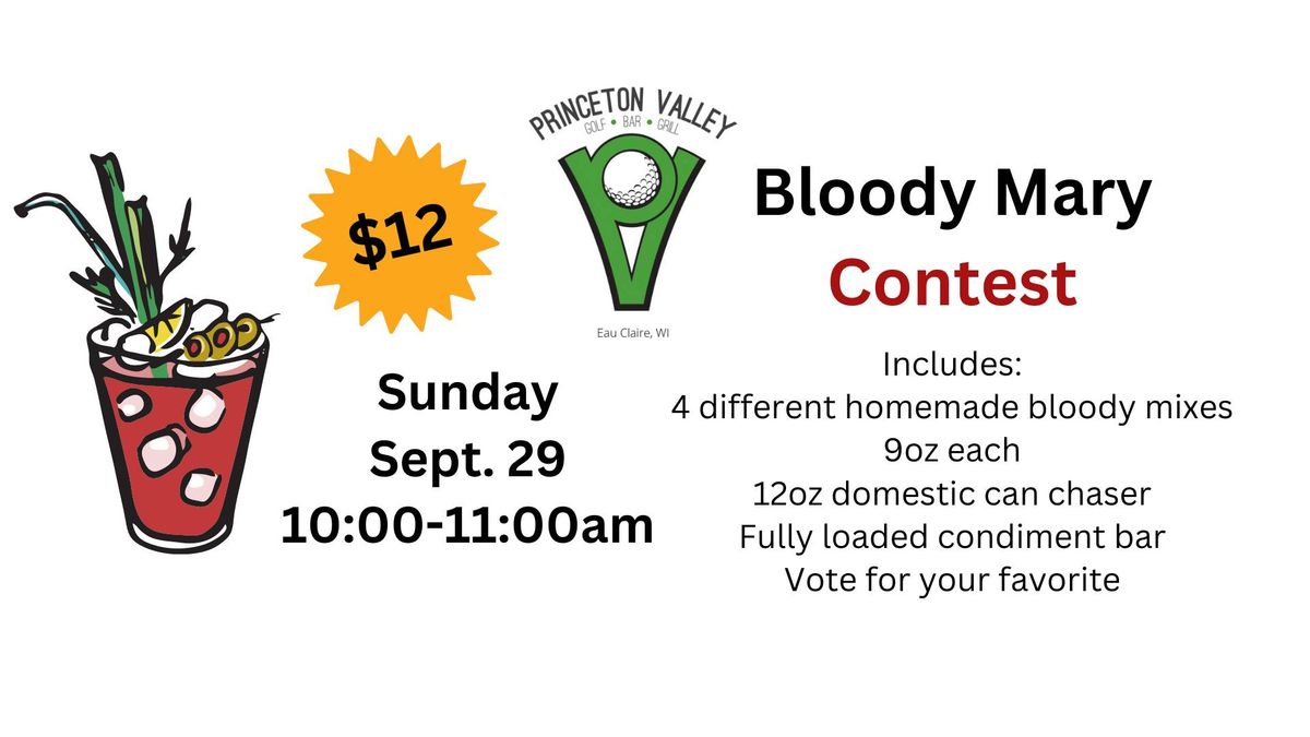 Princeton Valley Bloody Mary Contest