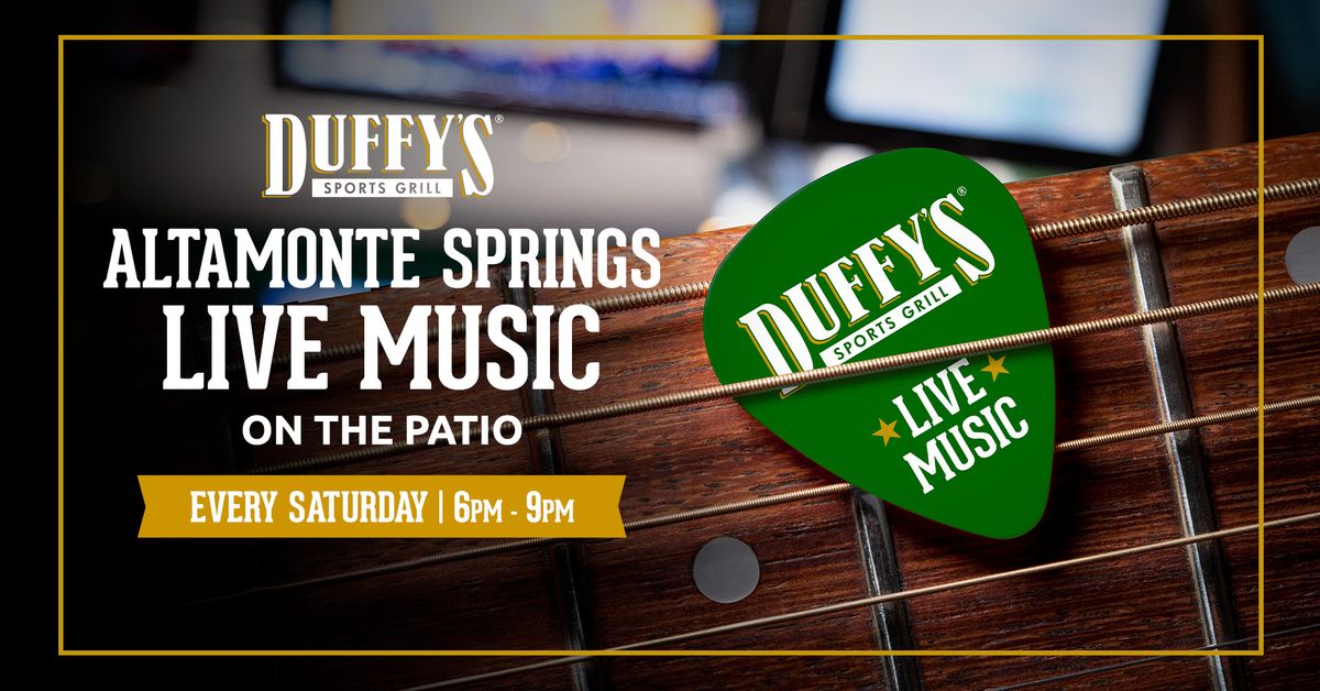 Live Music on the Patio!