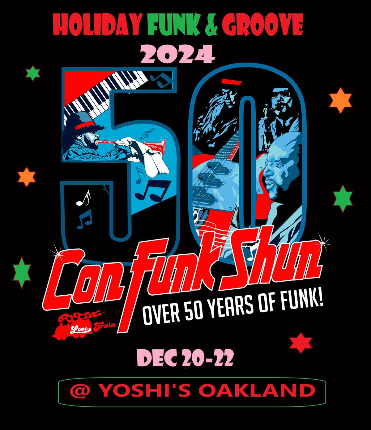 Confunkshun Holiday Funk & Groove @ Yoshi's Oakland