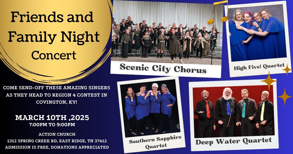 Friends and Family Night CONCERT - Send-off to Contest