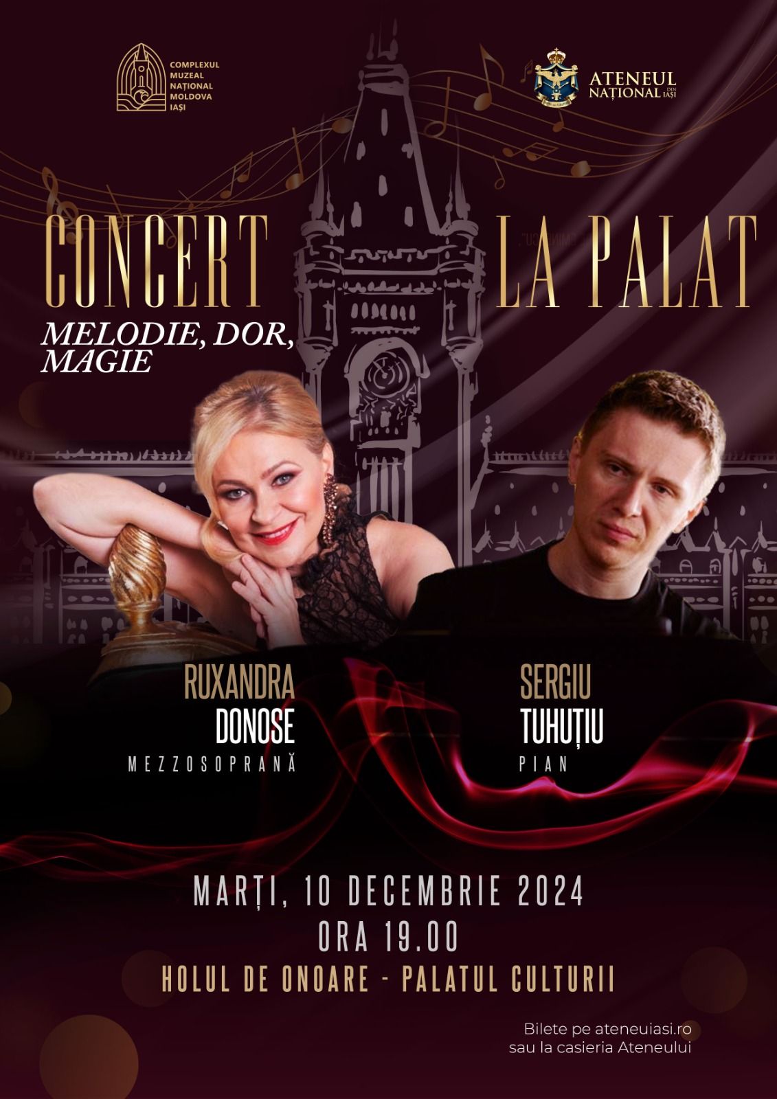 Concert la Palat | Ruxandra Donose \u0219i Sergiu Tuhu\u021biu