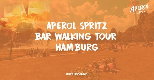 Aperol Spritz Bar Walking Tour Hamburg 2021
