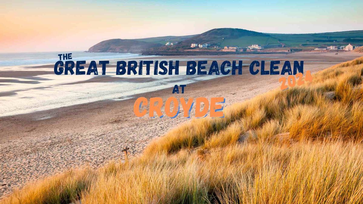 Great British Beach Clean at Croyde