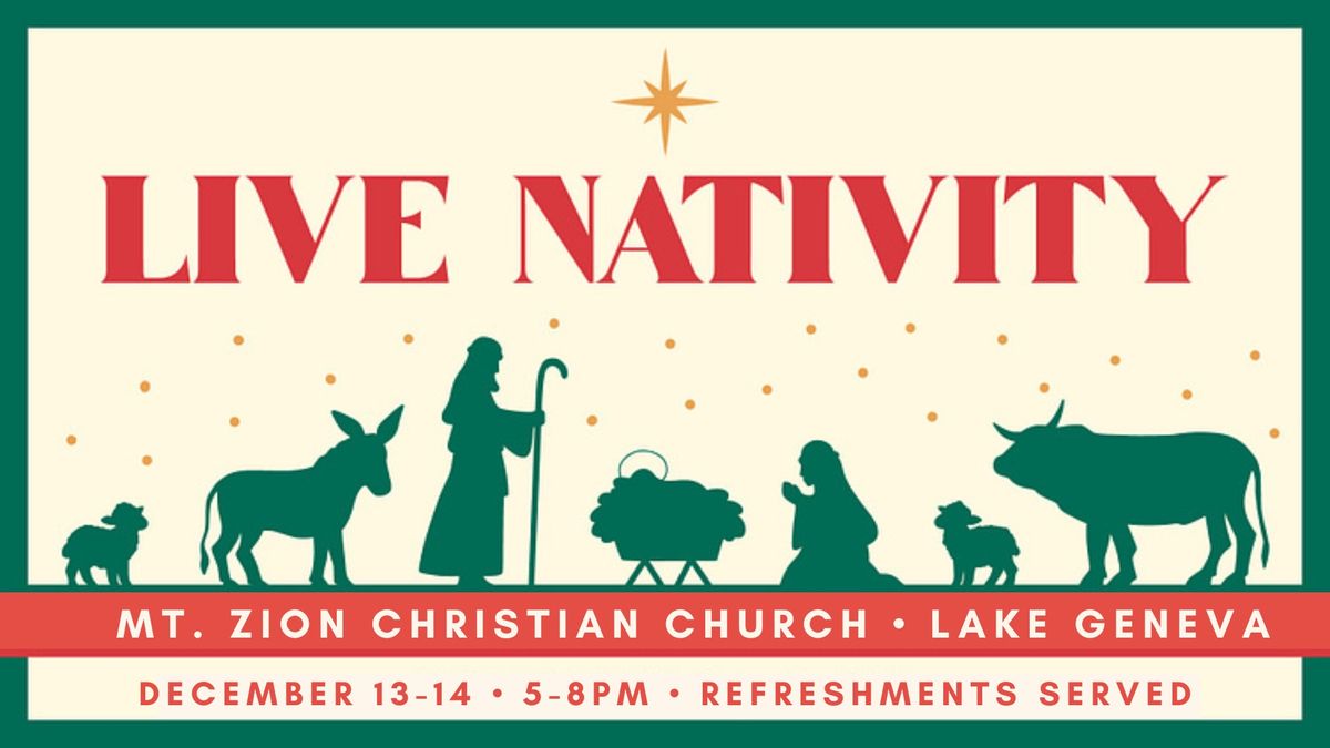 Live Nativity