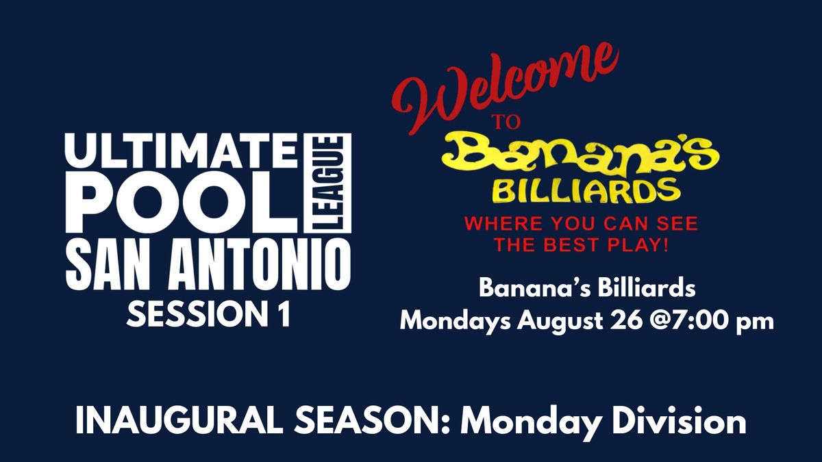 2024 Session 1 - Banana's Billiards Monday Division