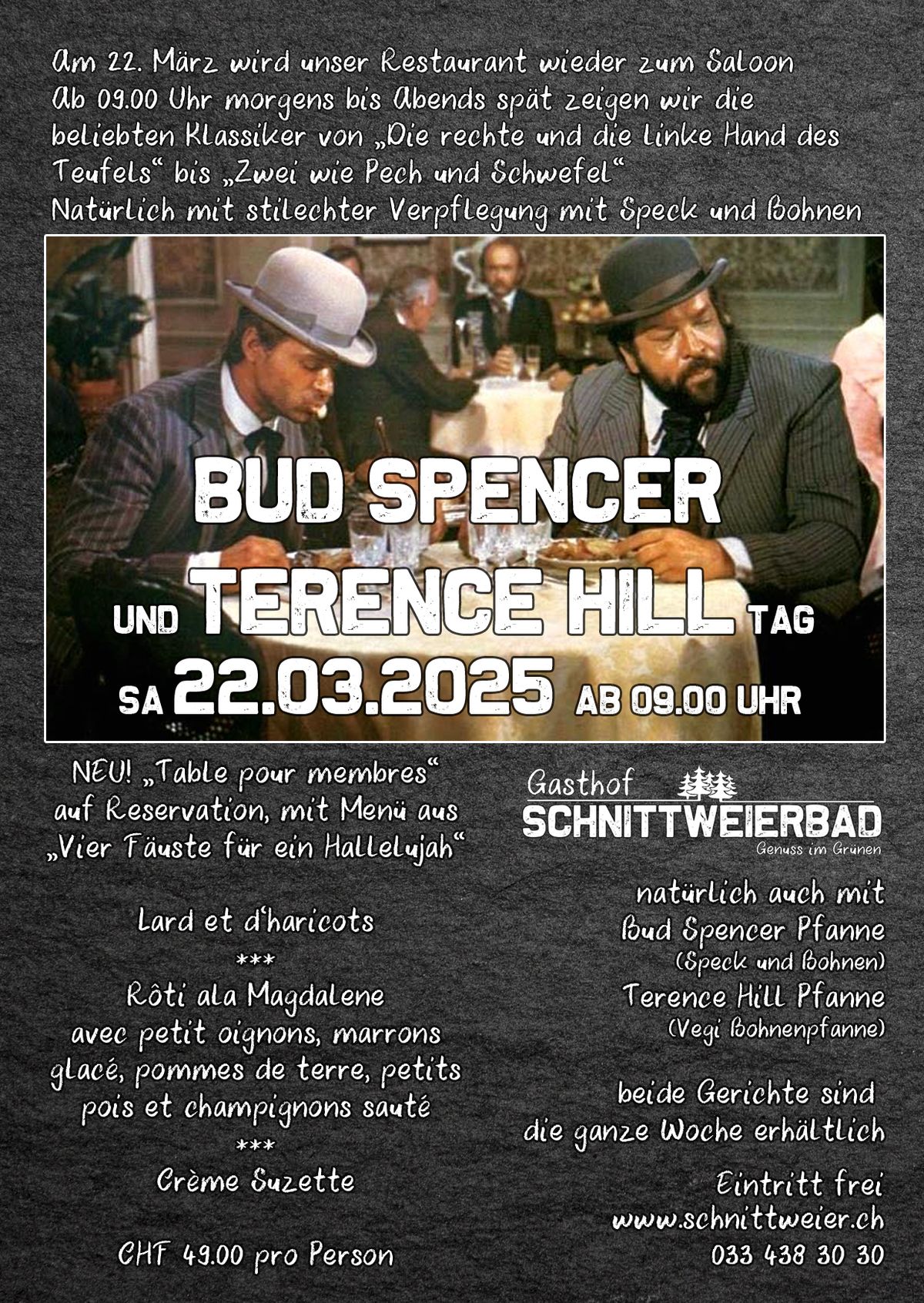 Bud Spencer und Terence Hill Tag