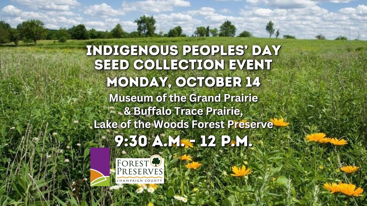 Indigenous Peoples' Day Seed Collection