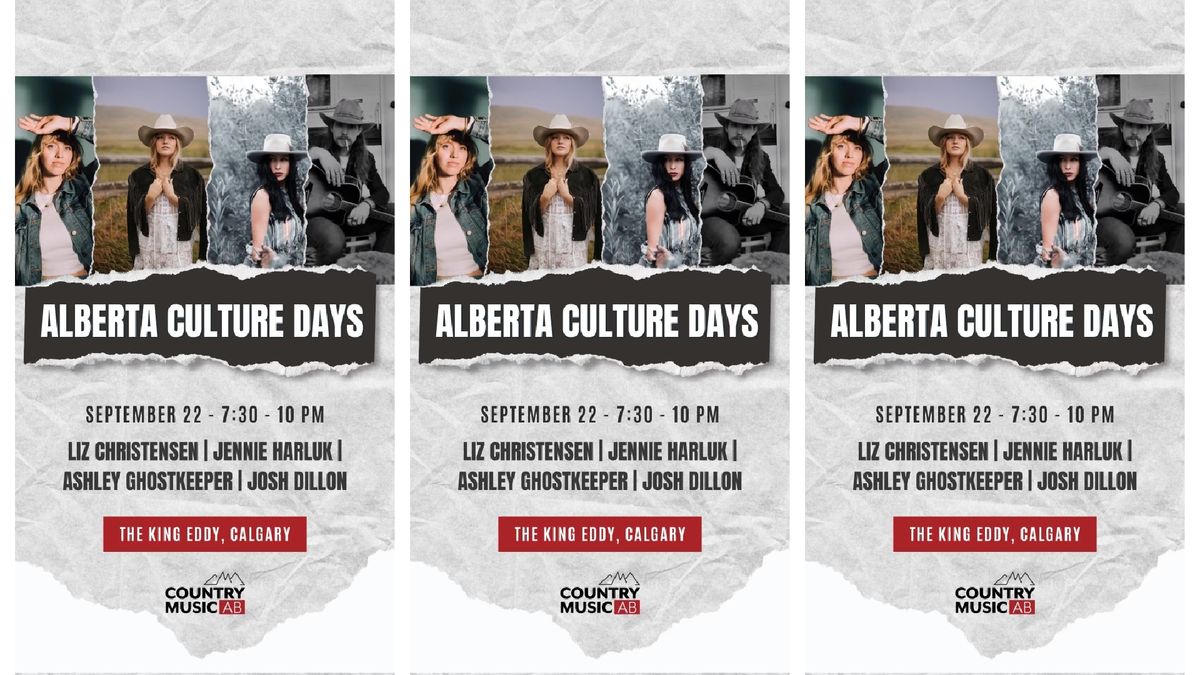 Country Music Alberta: Alberta Culture Days