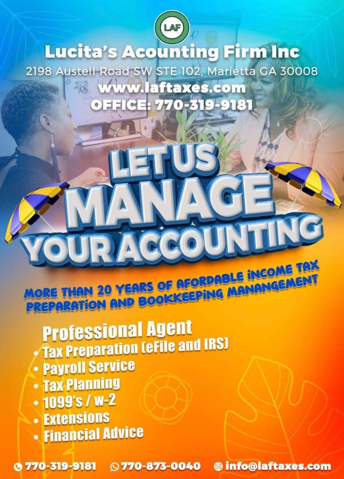 Lucita's Accounting Firm Inc.