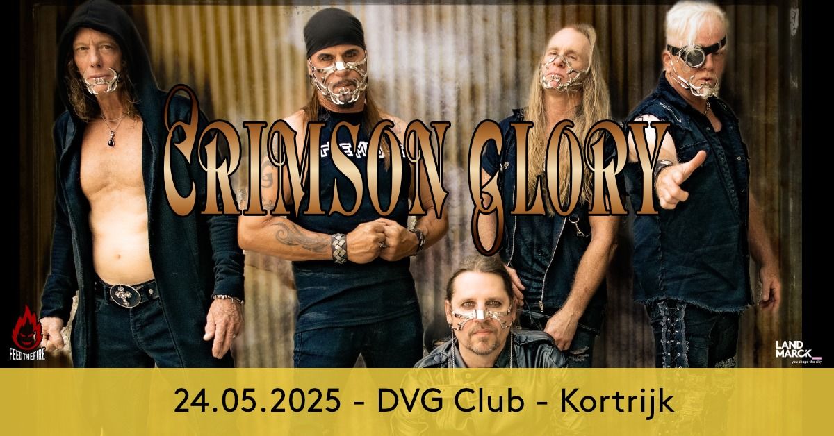 Crimson Glory @ DVG Club, Kortrijk