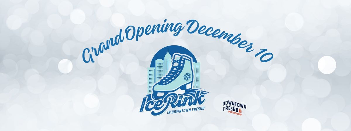 Downtown Ice Rink Ribbon Cutting