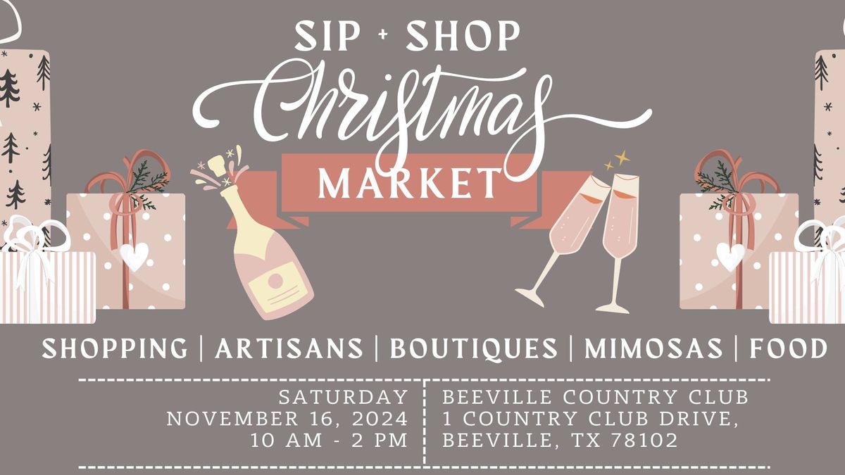 Annual BCC Sip & Shop Christmas Market