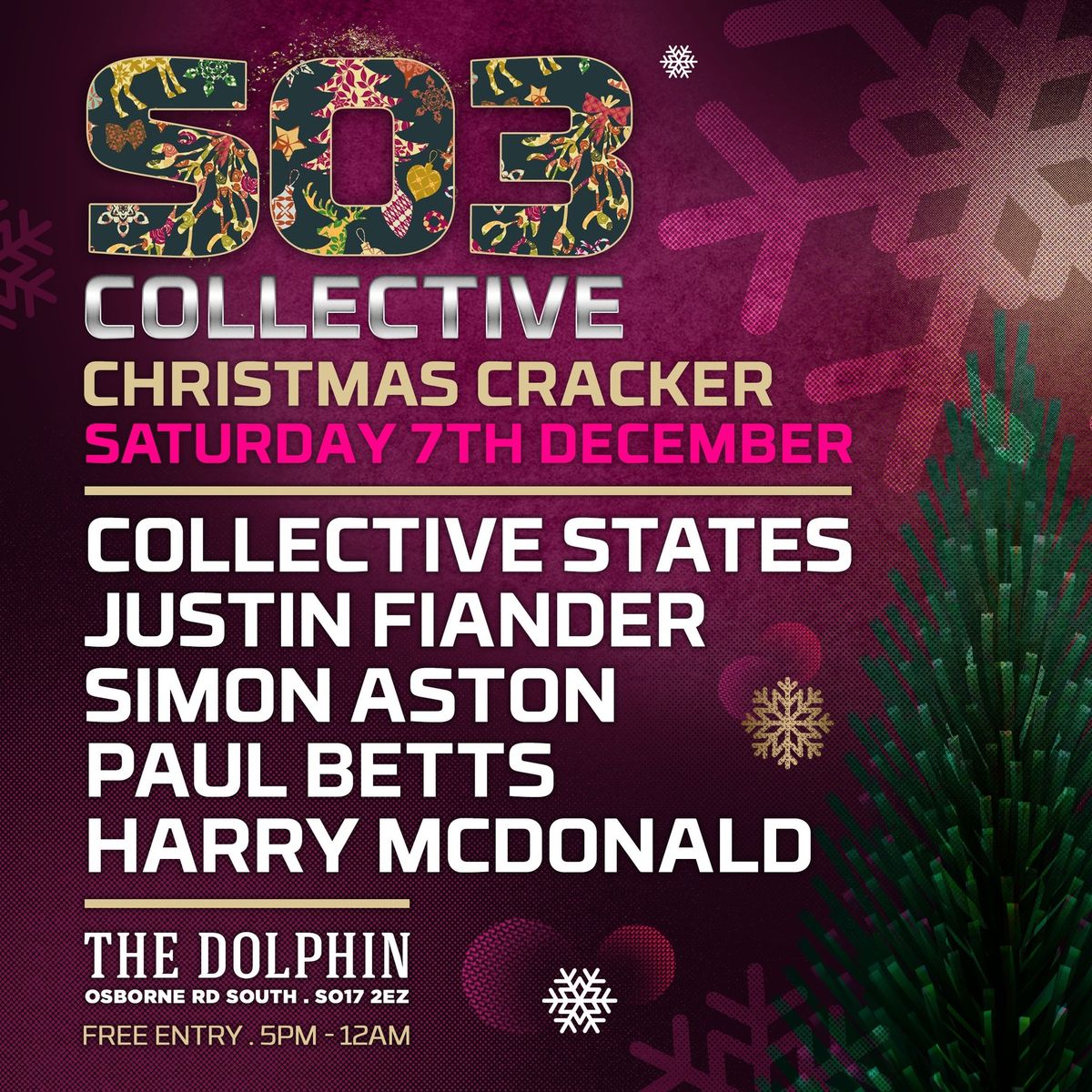 SO3 Collective Christmas Cracker (Free Entry)