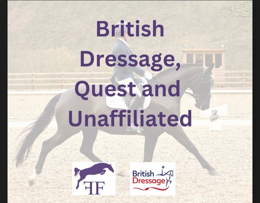 BD, Quest and unaffiliated dressage winter league 