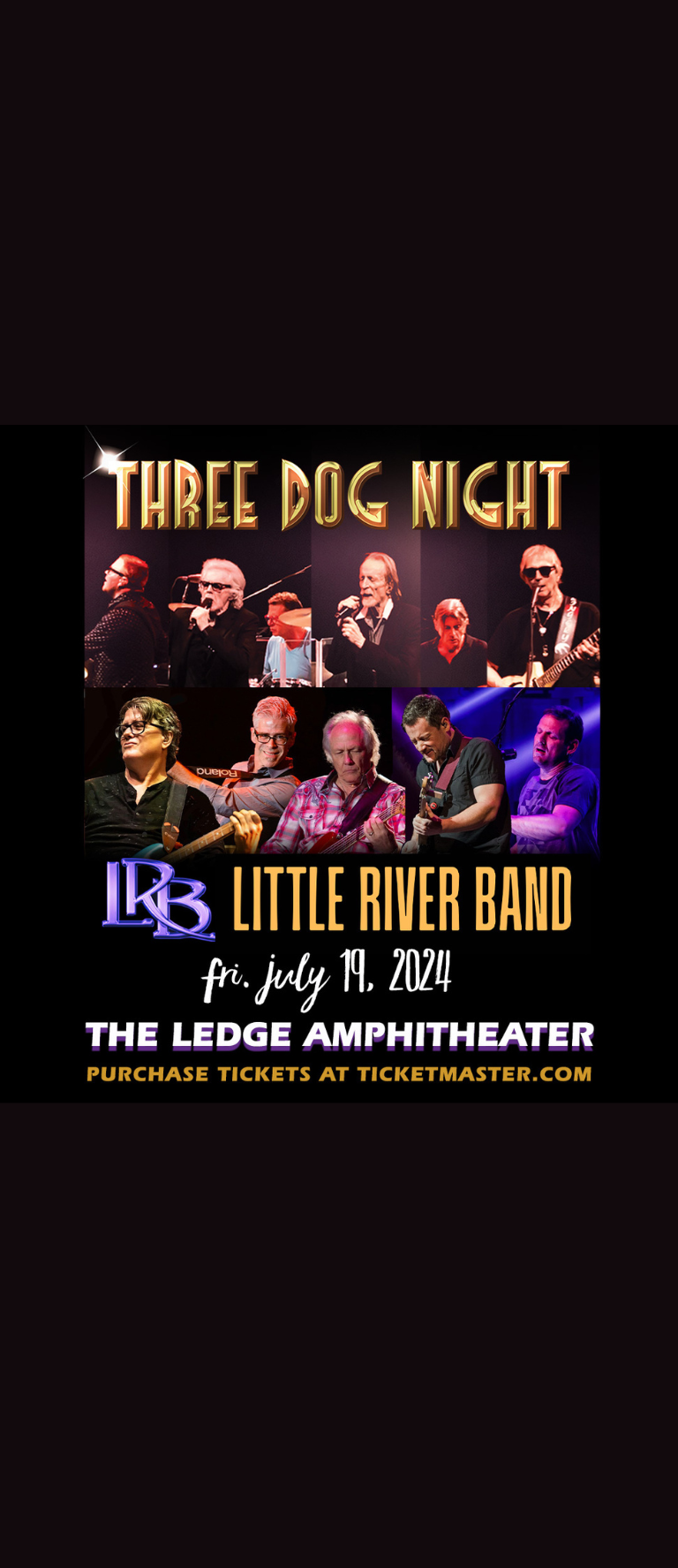 Three Dog Night at Foellinger Theatre
