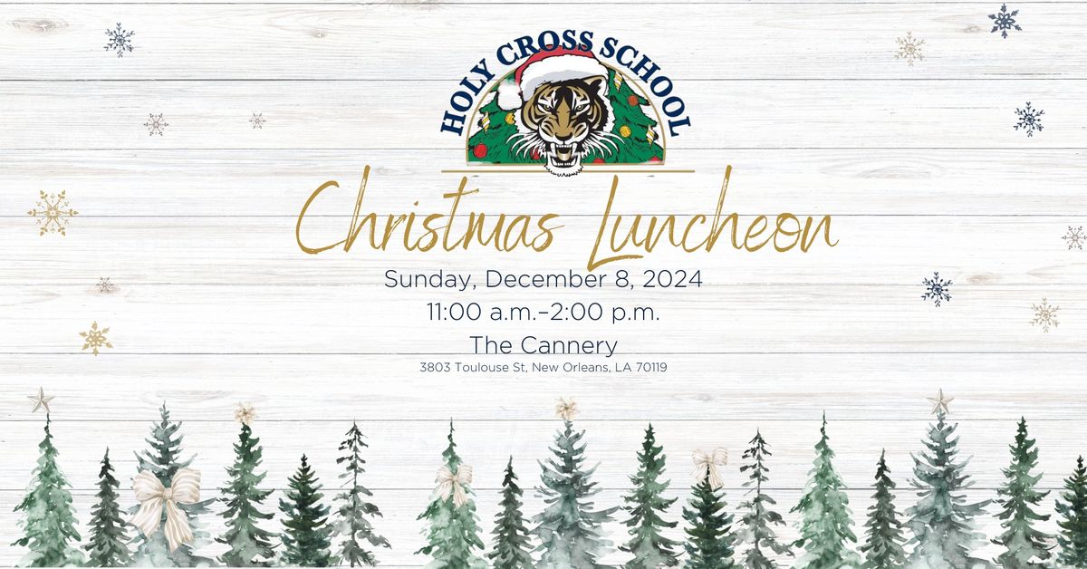 Holy Cross School Christmas Luncheon