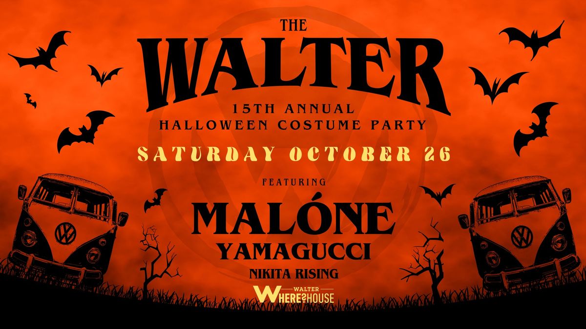 Walter 15th annual Halloween Costume Party w. Mal\u00f3ne, Yamagucci & Nikita Rising