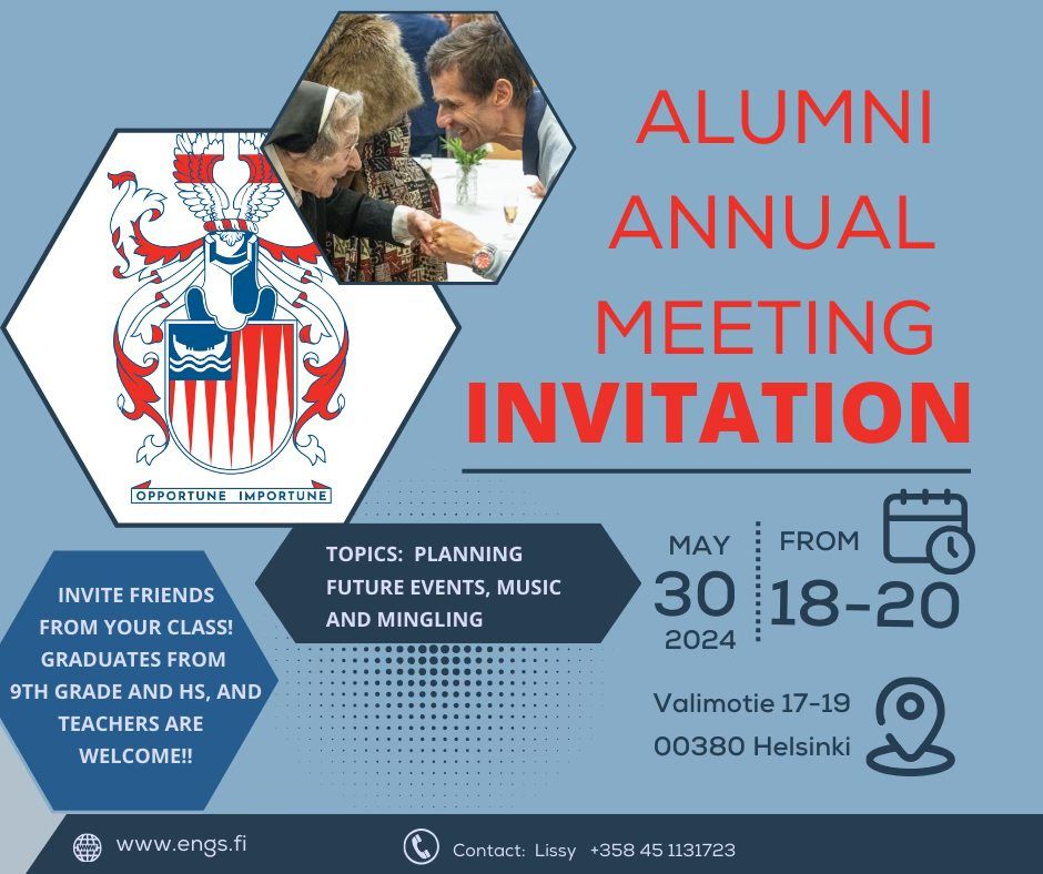 Alumni meeting invitation