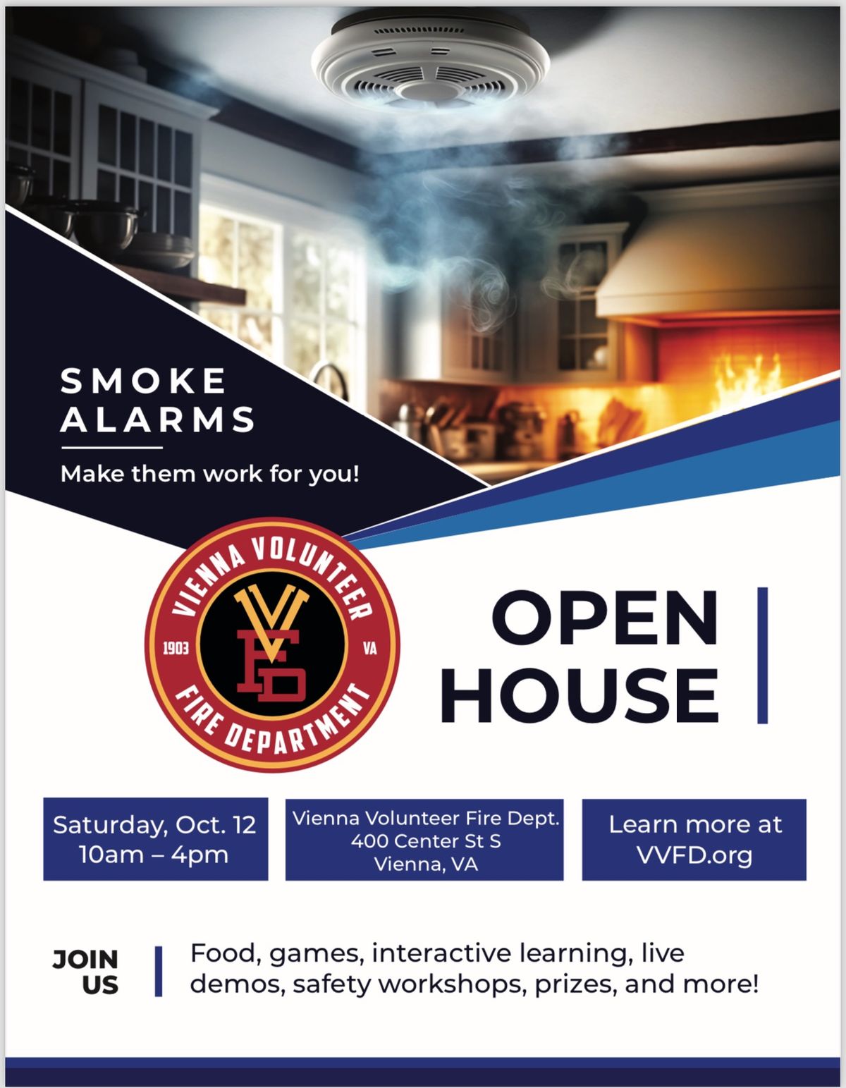 Vienna Volunteer Fire Department Annual Open House (All ages welcome!) 