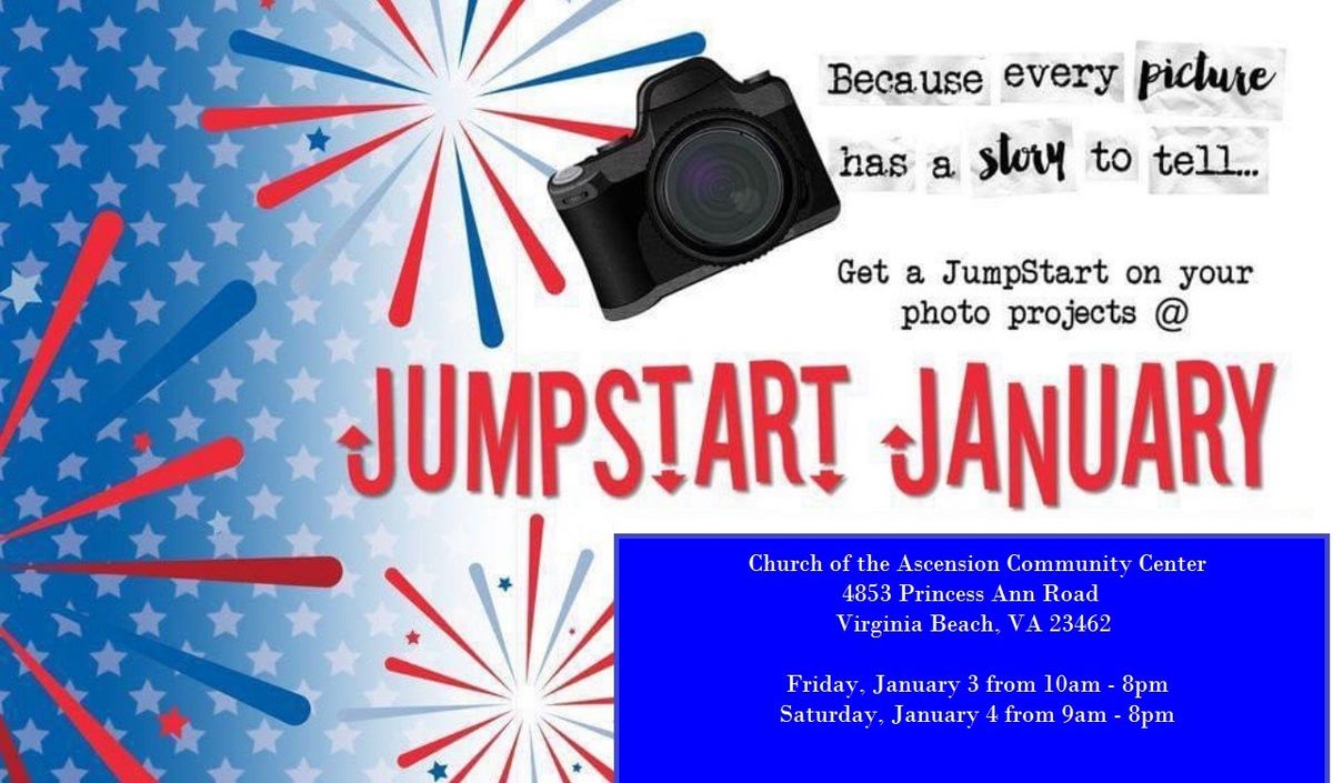 Jumpstart January Scrapbooking Event