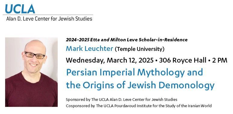 Persian Imperial Mythology and the Origins of Jewish Demonology