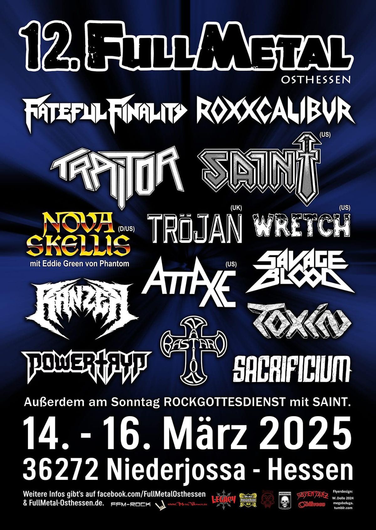 TOXIN 1985-2025 - 40 Jahre Thrash Metal live beim Full Metal Osthessen Festival