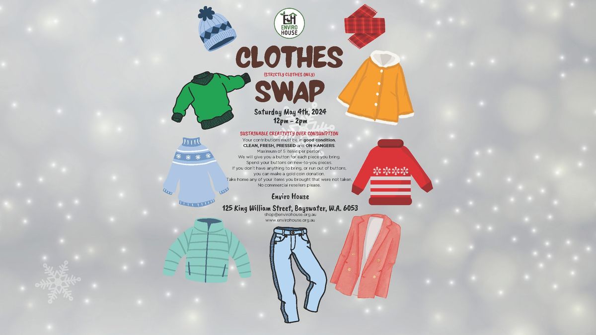 Clothes Swap @ Enviro House