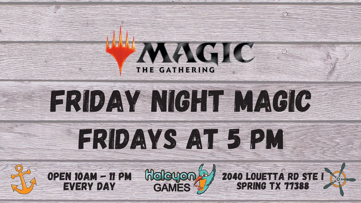 Halcyon Games Friday Night Magic
