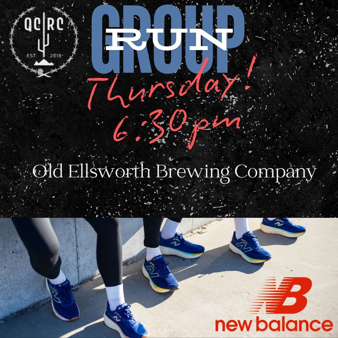 QCRC\u2019s Group Run & Social at Old Ellsworth Brewing Company