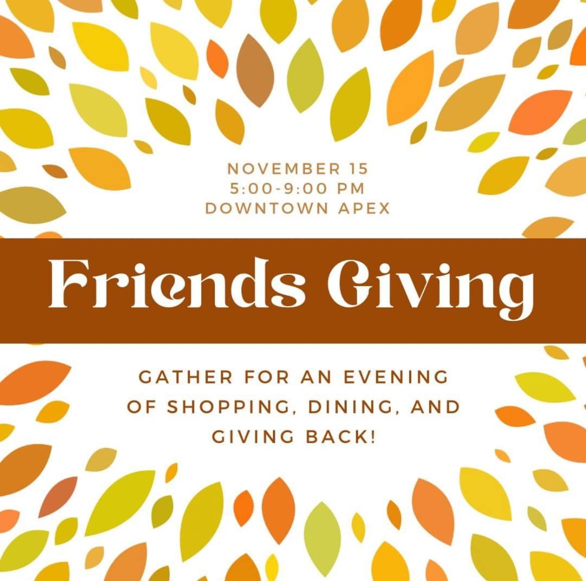 Friendsgiving: Shopping for a Cause