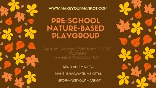 Pre-school Nature-based Playgroup
