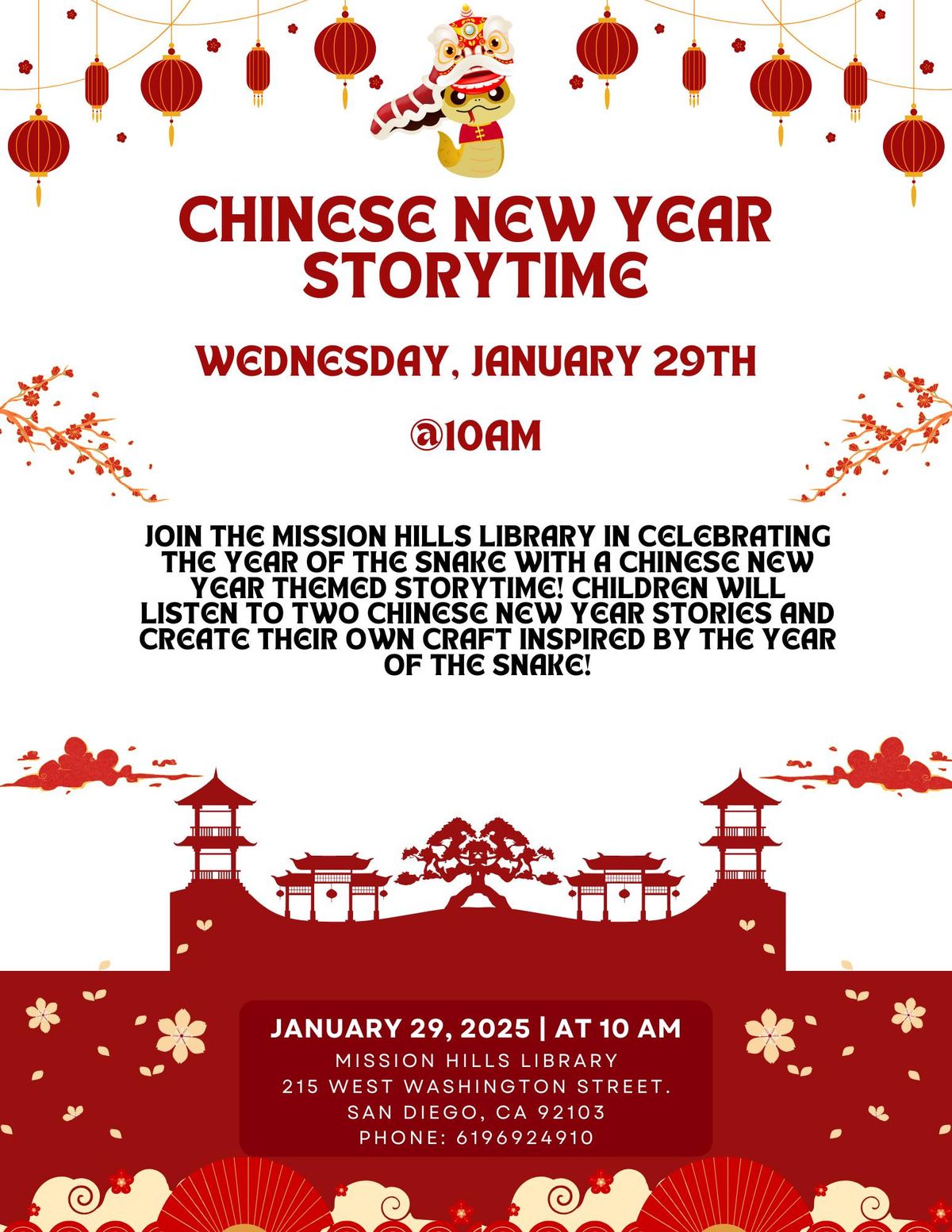 Chinese New Year Storytime