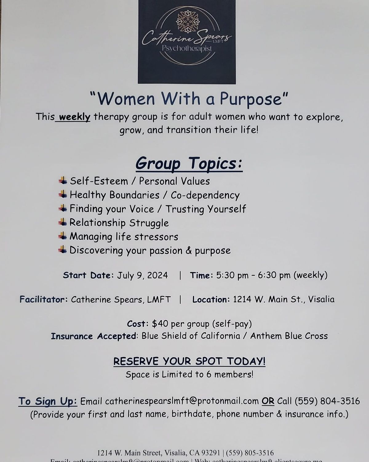 Women with a Purpose 