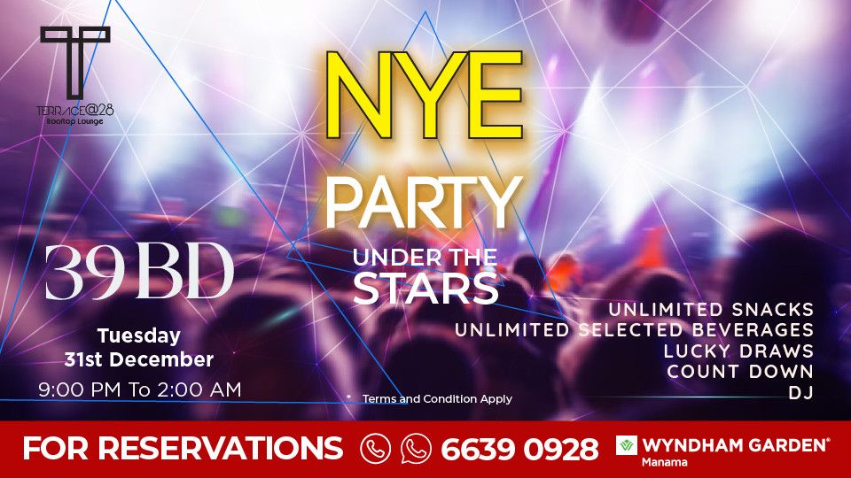 NYE Party Under the Stars