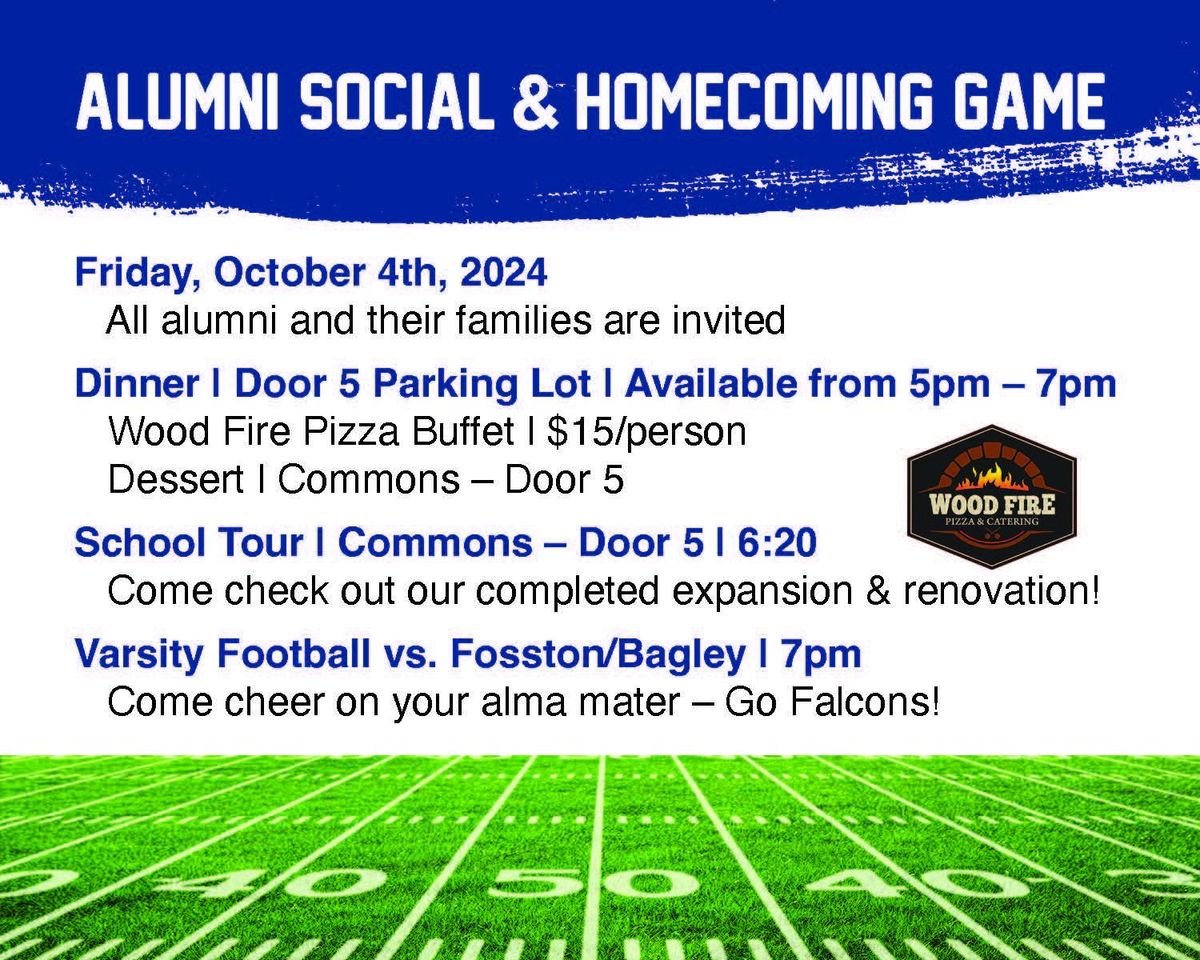 Alumni Social & Homecoming Game